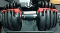 可変式ダンベル 24キロ①　（必ず同時出品の②と同時購入をお願い致します）