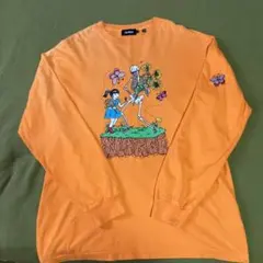 エクストララージ　xlarge ロンT オレンジ　L