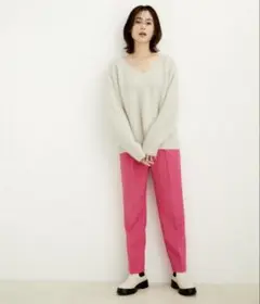 【新品未使用】アジャストベルトタックカラーパンツ S