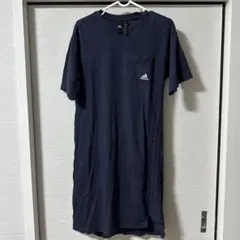 新品 アディダス ゴルフ 細見え ワンピース ウエスト絞れます ネイビー 春夏 新品 アディダス ゴルフ 細見え ワンピース ウエスト絞れます ネイビー