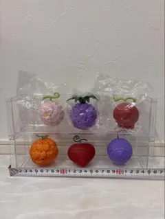 大人気ワンピース 悪魔の実コレクションフィギュア 6個　まとめ