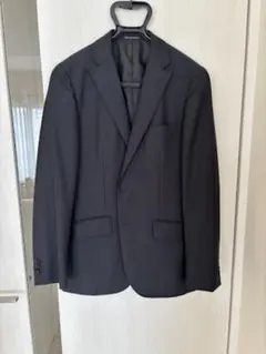 EMPORIO ARMANI ダークグレーシルク混 ジャケット 54 - メルカリ