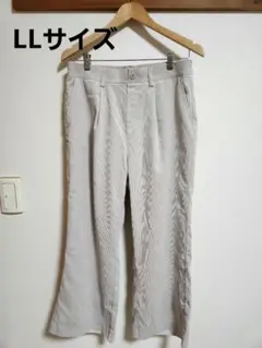 コーディロイ風パンツ アイスグレー LL