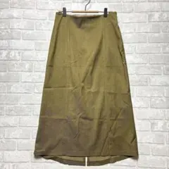 新品 ミミグランド ロングスカート XL カーキ 大きいサイズ 大人可愛い