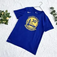 NIKE NBA ウォリアーズ カリー Tシャツ L 青 ドライのサムネイル