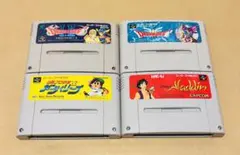 【スーパーファミコンソフト4本セット・任天堂・ファミコン】has