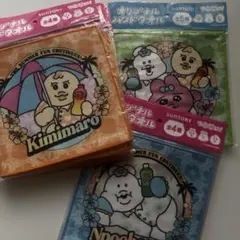 SUNTORY サントリー ×可哀想に！おぱんちゅうさぎ ハンドタオル 12枚