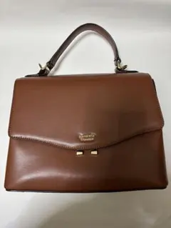 【美品】Samantha Thavasa ブラウン ハンドバッグ