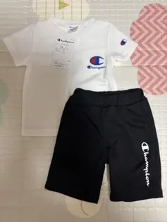 週末セール　Champion メッシュ　Tシャツ　ハーフパンツ　90 未使用