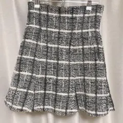 snidel ハイウエストスカショーパン ツイード