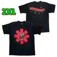 レッチリ　バンド　Tシャツ　アメカジ　レッド　ブラック　y2k ヴィンテージのサムネイル
