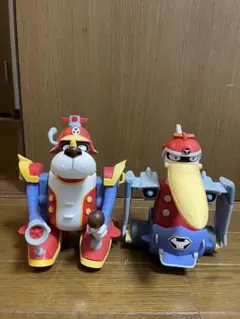 ヤッターワンとヤッターペリカンのフィギュア