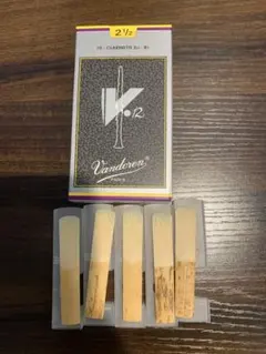 VANDOREN B♭ クラリネット リード3 1/2銀箱 10本セット - メルカリ