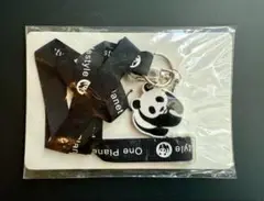 【未使用】WWF パンダショップ 限定 2WAYストラップ 黒