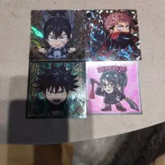 アニメキャラクターシールセット 4枚