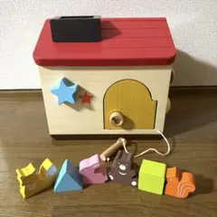 森のあそび道具 ようこそ！森のわくわくハウス おもちゃ 木のおもちゃ 知育玩具