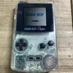 動作OK ゲームボーイカラー　本体　クリア　スケルトン