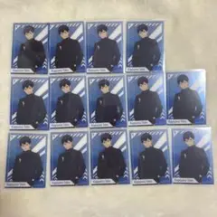 ハイキュー‼︎ アニメ10周年記念展　クリアカード　影山飛雄 14枚