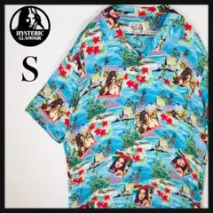 早い者勝ち‼️新品ヒステリックグラマー 総柄 ヒスガール アロハシャツ