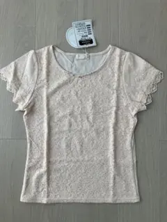 パターンフィオナ　半袖カットソー　トップス　レース　接触冷感　UVカットのサムネイル