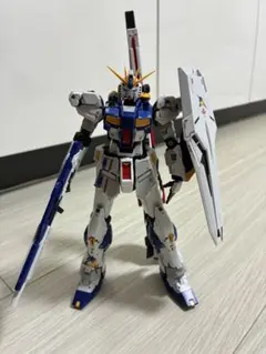 RG RX-93ff νガンダム 組立済 水転写デカール付き 福岡νガンダム