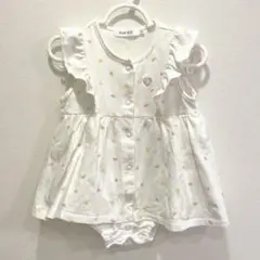 ロンパース 80 女の子 SLAP SLIP ハート柄