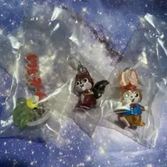 ガチャ　クッピーラムネ　めじるしアクセサリー　3種