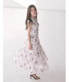 snidel スナイデル プリントプリーツワンピース SNIDEL（スナイデル）の「プリントプリーツワンピース