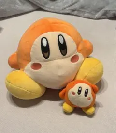 星のカービィ／Mocchi-Mocchi ぬいぐるみ　ワドルディ マスコット2個