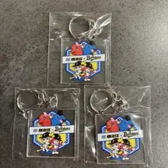 オリックス・バファローズ ×住之江ボートレース アクリルキーホルダー 3個セット
