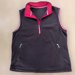 パーリーゲイツ ブラウン フリースベスト