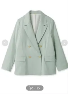 Mila Owen ミラオーウェン 金釦ダブルブレスト コンパクトジャケット