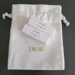 【新品・未開封 】メゾンクリスチャンディオール ラッキー サンプル 2個 巾着付