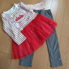 アンパンマン チュニックとレギンス 110cm