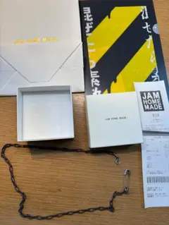 【燻銀加工】JAM HOME MADE ネックレスダイヤモンド入り 60cmのサムネイル