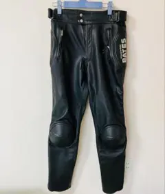 BATES【レザー ライディング パンツ】L ブラック ベイツ バイカー BATES【レザー ライディング パンツ】L ブラック ベイツ バイカー