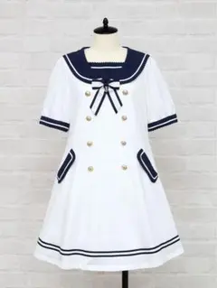 Amavel Marchen MarineA ラインワンピースのサムネイル