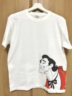 ガストン　Tシャツ 白　M 美女と野獣のサムネイル