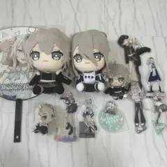 獅白ぼたんぬいぐるみ アクリルスタンド セット