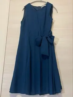RagOut ネイビー リボン付きドレス