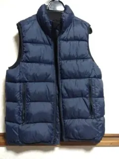 GAP ネイビー ダウンベスト