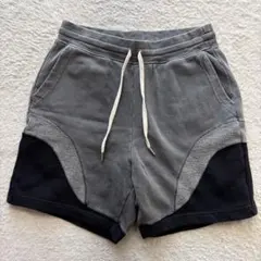 JOHN ELLIOTT ジョンエリオット　スウェットショートパンツ　グレー
