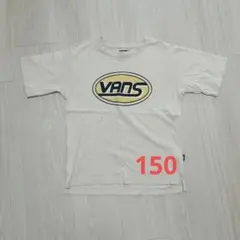 VANS Tシャツ Lサイズ　150 ホワイト ロゴプリントのサムネイル