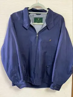 ヴィンテージジャケット ネイビー ナイロン Lyle And Scott