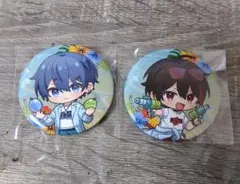 めろんぱーかー　めろぱか　まねきねこコラボ　缶バッジ