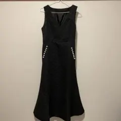 ポケットパール付きキルティングジャンパースカート