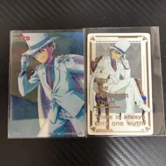 名探偵コナン 怪盗キッド カード 2枚セット