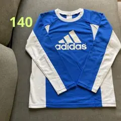adidasジュニア長袖Tシャツ