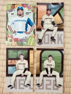 ◾️ファイターズ　ステッカー　WLHシリーズ　3枚セット　オマケ付のサムネイル