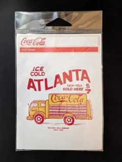 コカコーラ ATLANTA デリバリートラック ヴィンテージ風 ステッカー